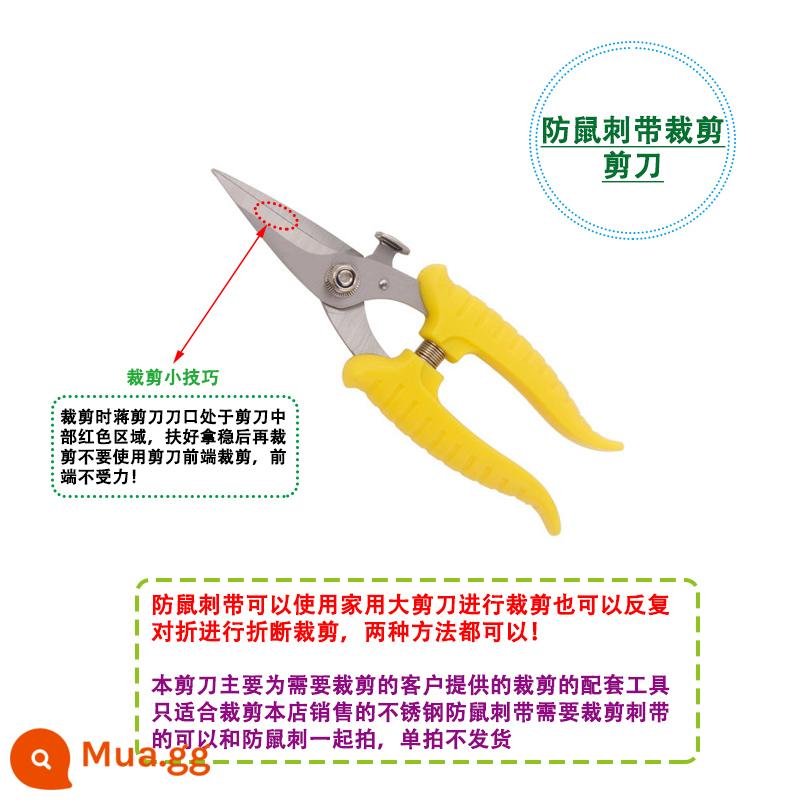 Ống nước chống chuột leo gai Ống nước chống chuột leo hiện vật Ống ga điều hòa chống chuột mèo leo Lưới rê chống chuột đinh - Kéo cắt gai chống chuột