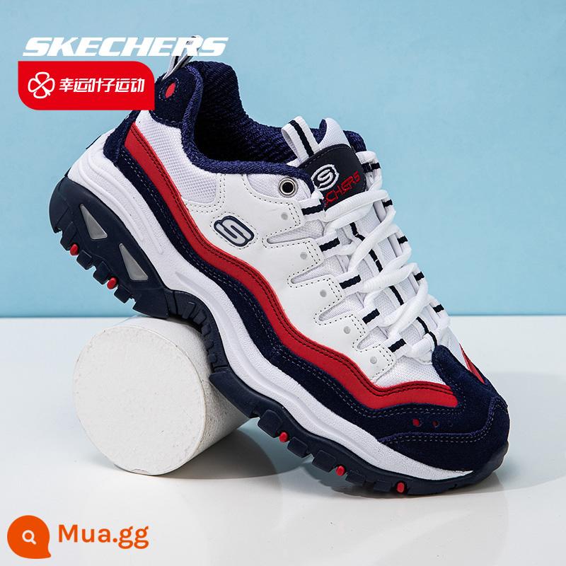 SKECHERS Giày Nữ Tăng Bố Giày Chính Thức Hàng Đầu Store Mùa Đông Mới Giày Thể Thao Đáy Dày Retro Gấu Trúc Giày Nữ - WNVR/hình ảnh chính