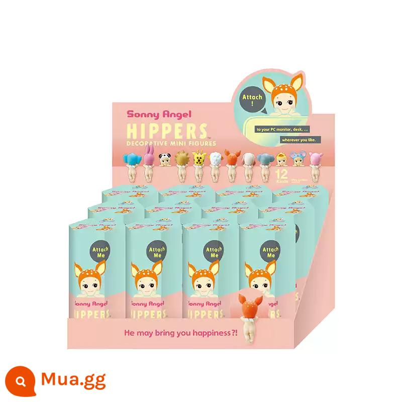 Sonny Angel Ô Tô Búp Bê Nằm Thiên Thần Dễ Thương Mù Hộp Hợp Thời Trang Chơi Búp Bê Ô Tô Mô Hình Trang Trí Quà Tặng - Hộp đầu dẹt (12 miếng trong cả hộp không trùng lặp)