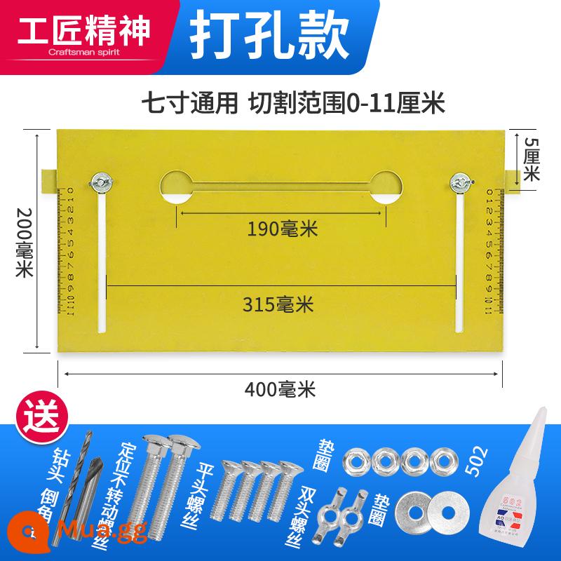 Di Động Cưa Cắt Tấm Đáy Chế Biến Gỗ Đá Cẩm Thạch Đặc Biệt Đế Máy Khung Xe Có Thể Điều Chỉnh Quy Mô Cắt Tấm Ủng Hộ - cân 7 inch 16