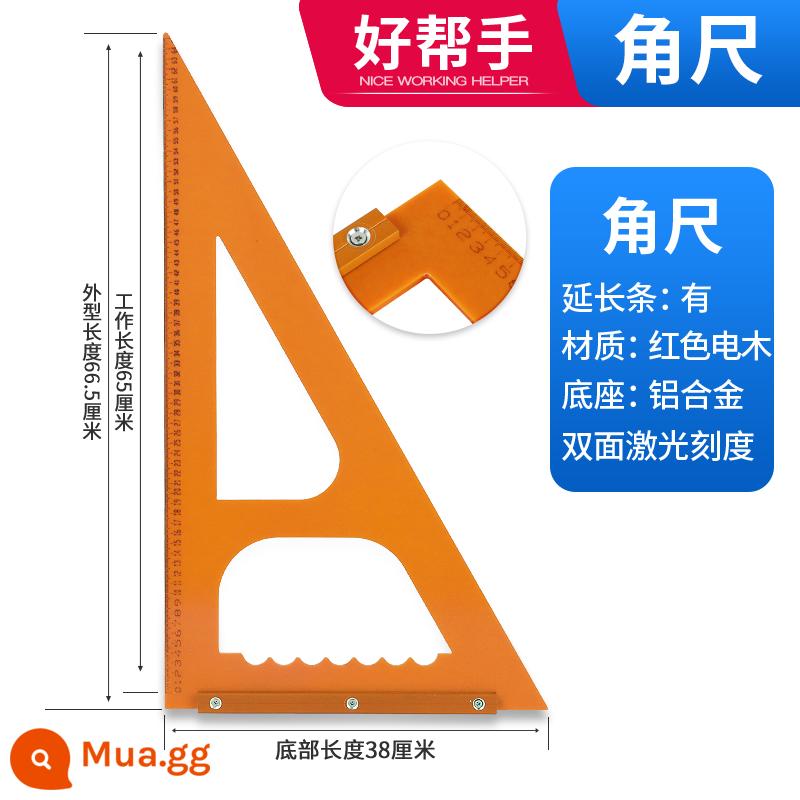 Di Động Cưa Cắt Tấm Đáy Chế Biến Gỗ Đá Cẩm Thạch Đặc Biệt Đế Máy Khung Xe Có Thể Điều Chỉnh Quy Mô Cắt Tấm Ủng Hộ - Thước tam giác Bakelite 650