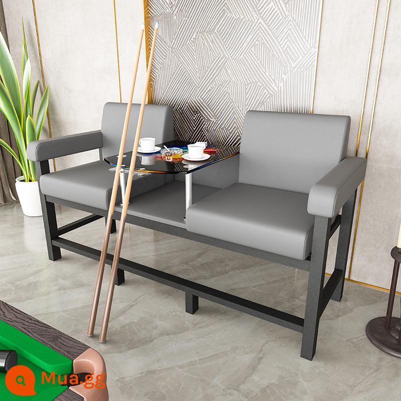 Ghế xem bóng,ghế sofa bi-a,ghế xem bóng,phòng chơi bi-a,ghế xem bóng,ghế sofa đặc biệt phòng bi-a,ghế sofa phòng bi-a - Màu xám đôi số 1