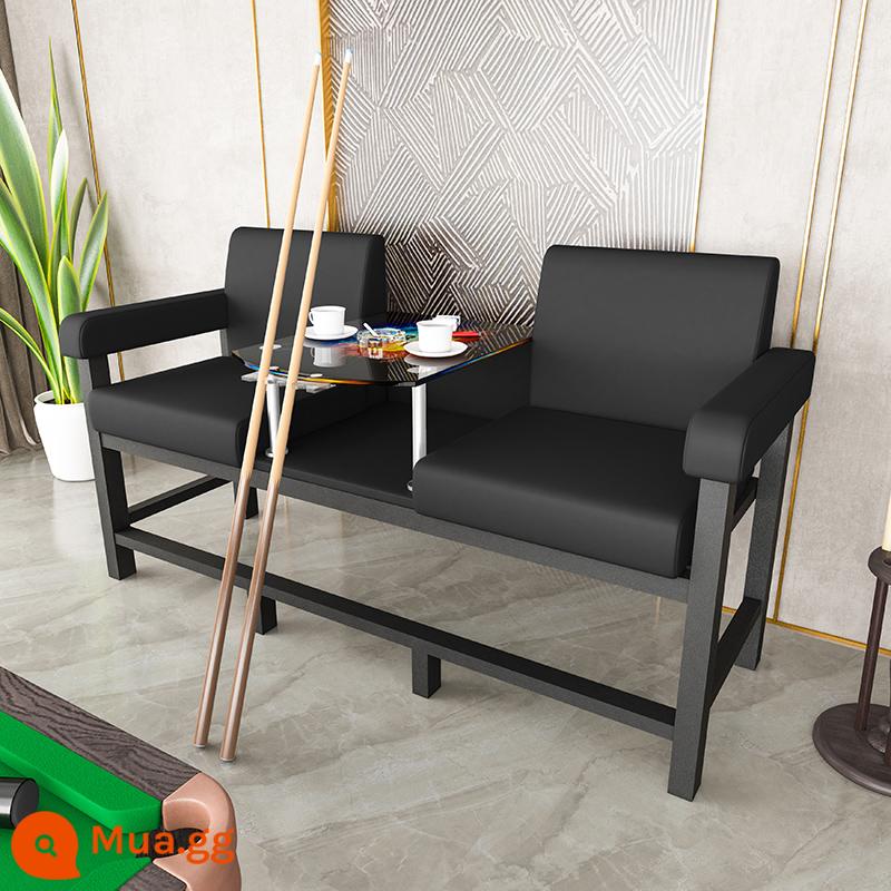 Ghế xem bóng,ghế sofa bi-a,ghế xem bóng,phòng chơi bi-a,ghế xem bóng,ghế sofa đặc biệt phòng bi-a,ghế sofa phòng bi-a - Màu đen đôi số 1