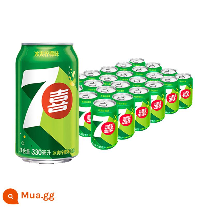 Nước Uống Có Ga Pepsi 7-Hi Hương chanh 330ml*24 Lon Nước Uống Nguyên Hộp (Đóng Gói Ngẫu Nhiên) - 7 giống như hương chanh