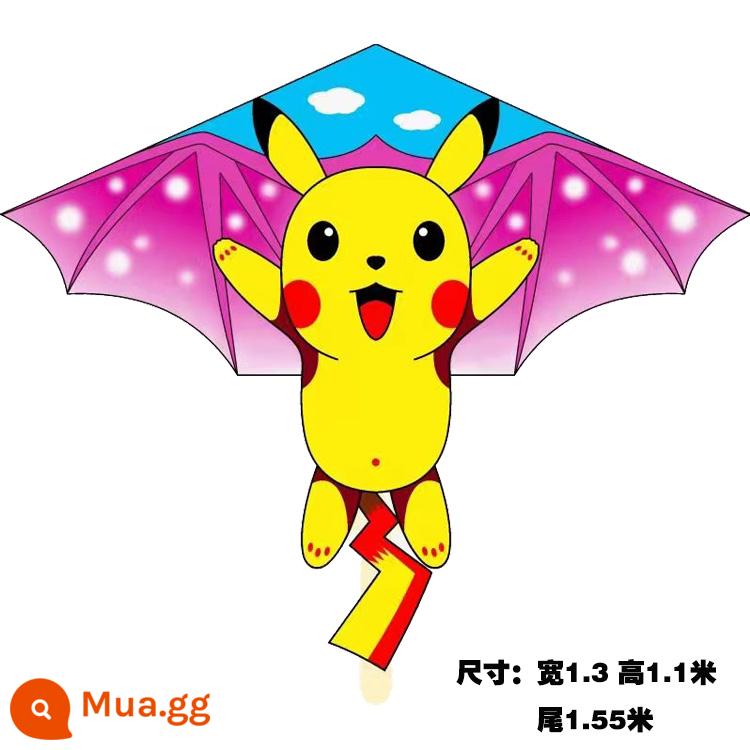 Weifang Yunpeng Diều Phim hoạt hình dành cho trẻ em Nhà máy KT Cat Bán trực tiếp Làn gió mới nóng hổi - Cánh Dơi-Pikachu 2023 Phong Cách Mới