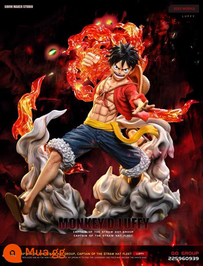 ShowMaker-Luffy Complete Series Luffy Kế hoạch hoàn thành phiên bản thứ 3 - Fire Fist Gun Luffy Hình Tượng - Đặt cọc 168, tổng giá 588