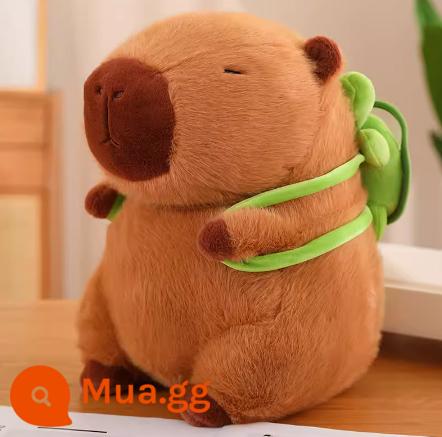 Mũ Sinh Nhật Capybara Búp Bê Capibara Sang Trọng Đồ Chơi Áo Búp Bê Nước Mũi Gấu Rùa Búp Bê Trẻ Em Bạn Gái Quà Tặng - Rùa Capybara [Rùa có thể tháo rời]