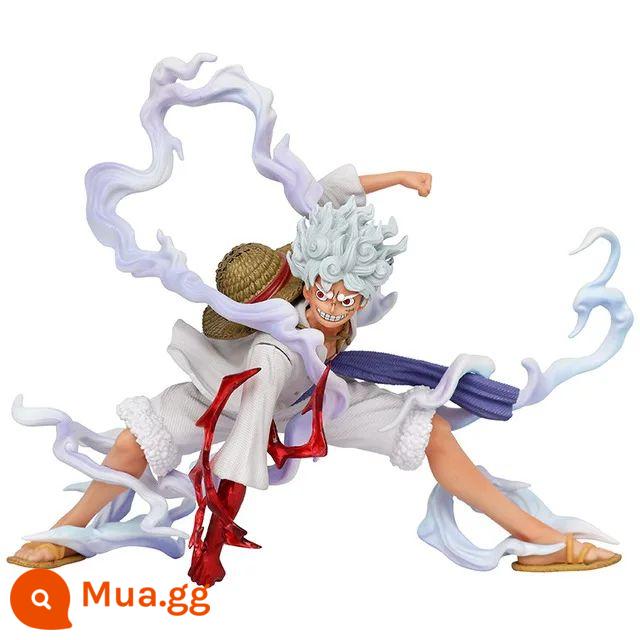 One Piece Hình Anime Thần Mặt Trời Nika Luffy Gear 5 Hành Động Figu - Không có hộp