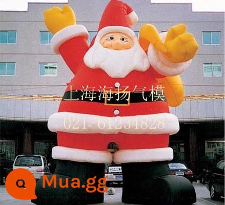 Ông già Noel bơm hơi Hoạt hình Mô hình bơm hơi trèo tường Người tuyết phát sáng Thanh năm mới Khu mua sắm Mũ Cây lễ hội Trang trí đẹp mắt - Bộ đồ người già phong cách Châu Âu dài 5m