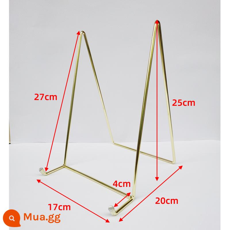 Giá đỡ huy chương để bàn, khung khung tranh, khung đỡ sau ảnh, khung tranh, bàn trưng bày ảnh - D vàng