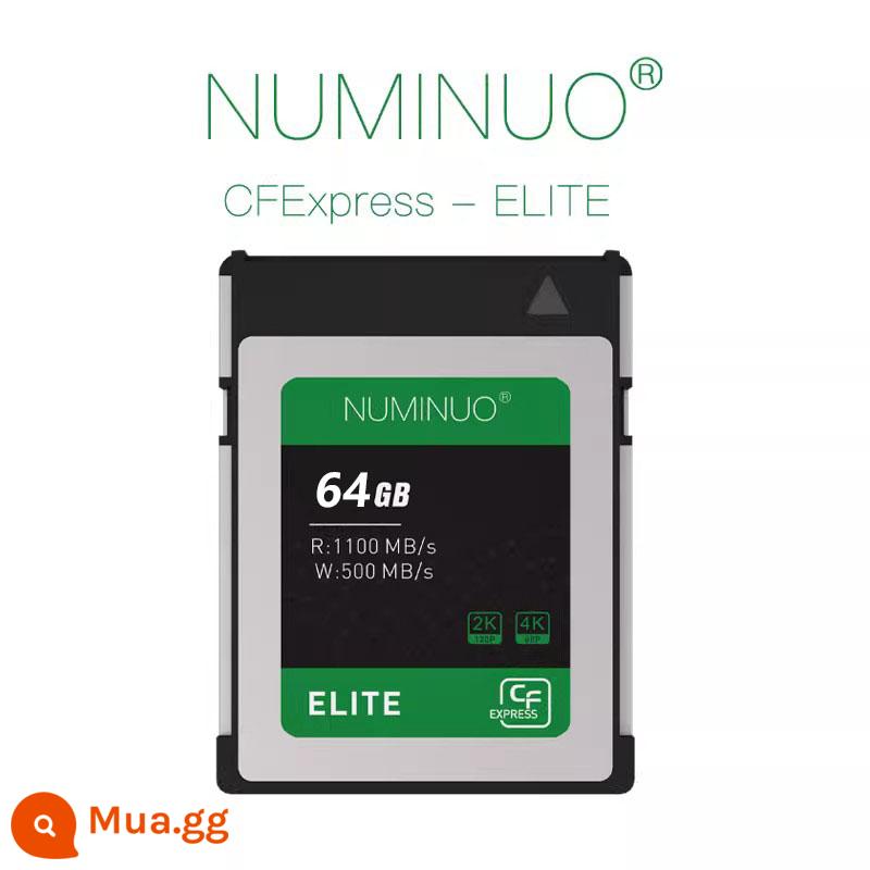 Thẻ nhớ NUMINUO CFEXPRESS LOẠI B Nikon Z9/Z6II/Z7II/R5C/XH2S/GH6 - ELITE 64G