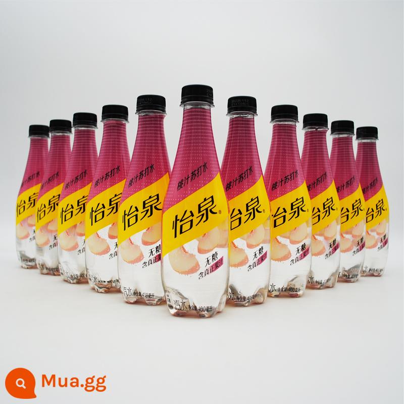 Nước soda Coca-Cola Yiquan 400ml * 12 chai soda uống nước chanh đào + C nước chanh đắng - [400ml Yiquan] Nước ép đào 12 chai