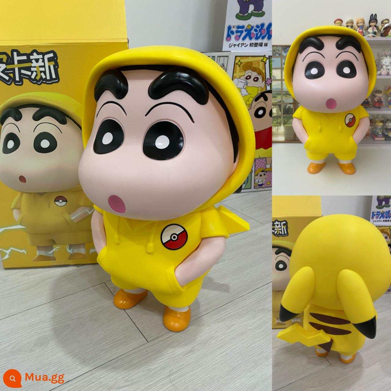 Gengar Little New Hình Dạ Quang Đèn Bàn Đèn Pin Nohara Shinnosuke Crayon Shin-chan Vật Trang Trí Ngày Lễ Tình Nhân Nam Quà Tặng - Xe bán tải mới [41cm]