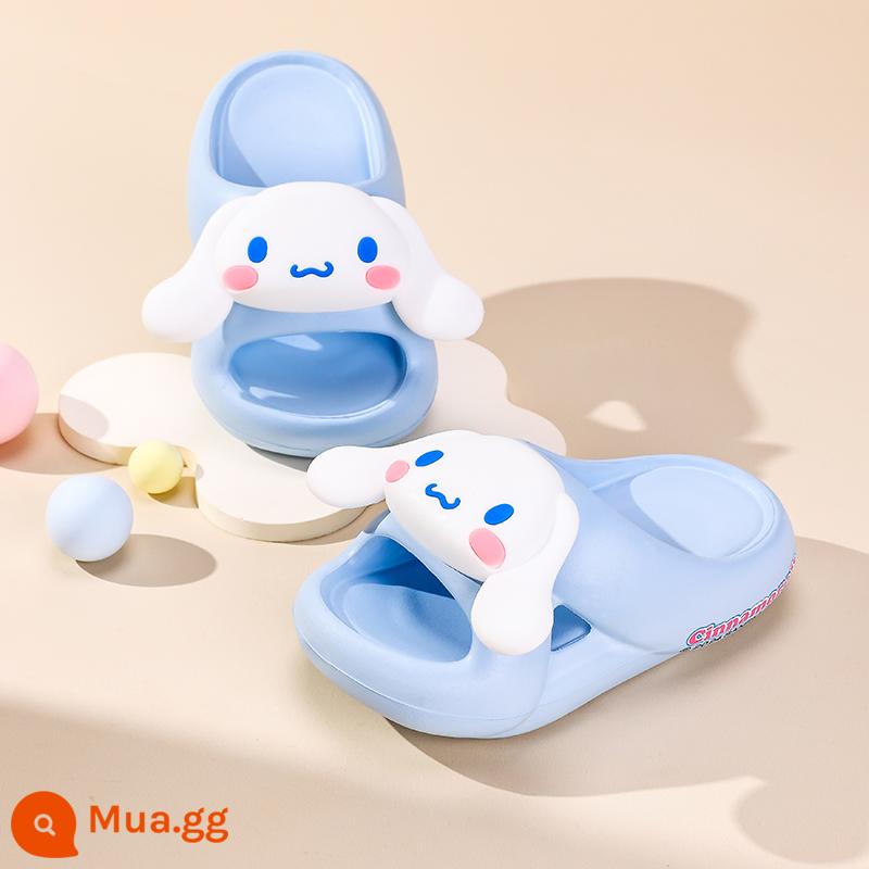 Dép Kuromi cho bé gái Dép trẻ em Sanrio bé gái mùa hè 2024 trẻ em mới trong nhà chống trượt - con chó quế màu xanh da trời