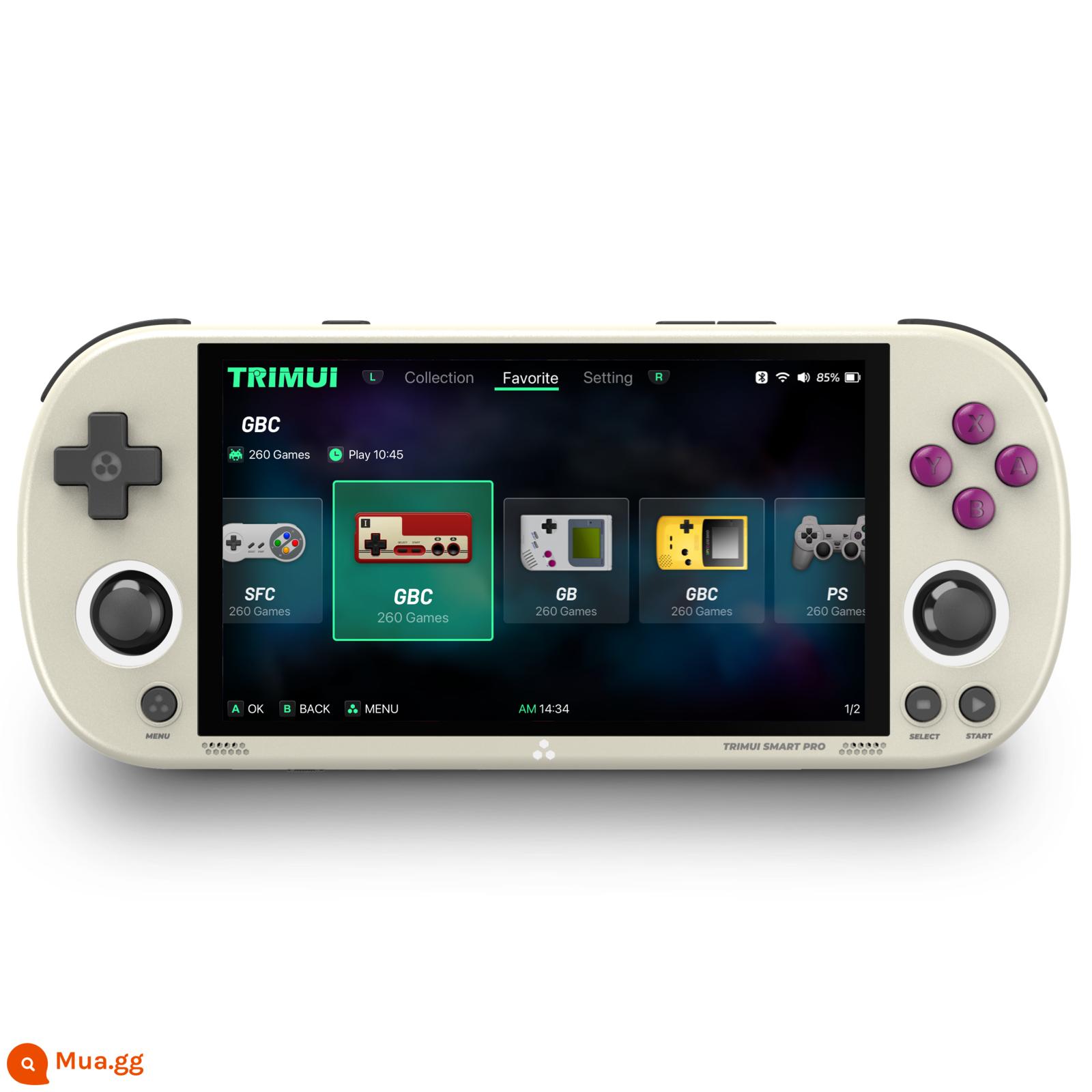 TRIMUI SMART PRO retro máy chơi game cầm tay mã nguồn mở Nỗi nhớ tuổi thơ PSP máy chơi game cầm tay NDS - Phiên bản không có thẻ xám và không có trò chơi - được người chơi chuyên nghiệp khuyên dùng [túi lưu trữ miễn phí + phim cường lực + đầu đọc thẻ] Giao hàng miễn phí với SF Express