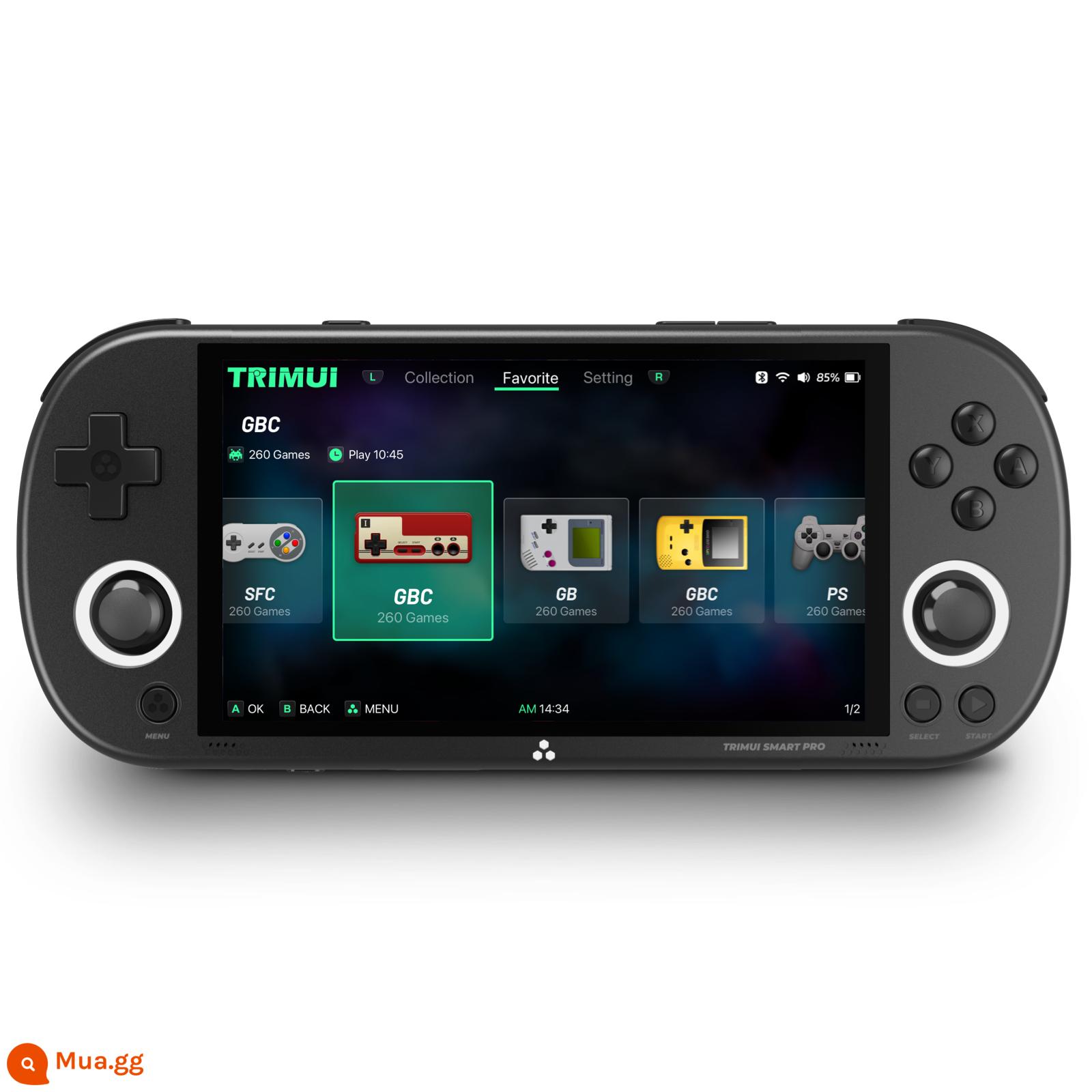 TRIMUI SMART PRO retro máy chơi game cầm tay mã nguồn mở Nỗi nhớ tuổi thơ PSP máy chơi game cầm tay NDS - Phiên bản không có thẻ đen và không có trò chơi - được người chơi chuyên nghiệp khuyên dùng [túi lưu trữ miễn phí + phim cường lực + đầu đọc thẻ] Giao hàng miễn phí với SF Express