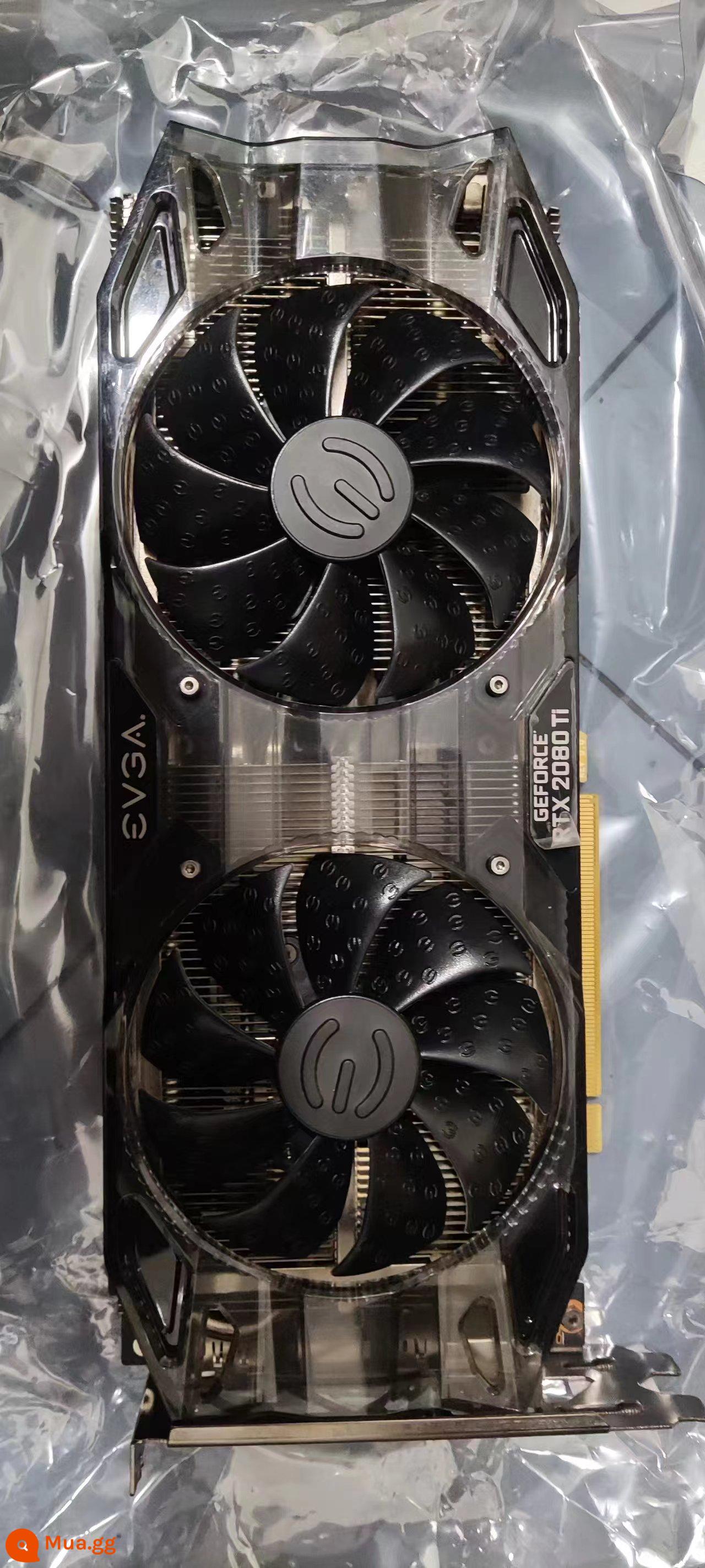 RTX2080ti Magic sửa đổi 22g phiên bản công khai tuabin bếp gas ba quạt giả kim Ai vẽ card đồ họa deep learning - Quạt kép EVGA 300