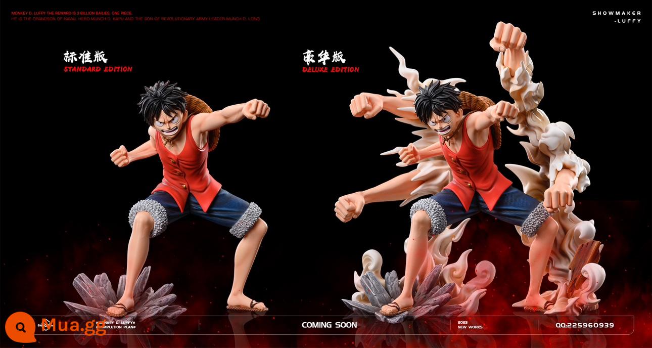 ShowMaker StudioShowMaker-Luffy-02 - Đặt cọc bên trái cấu hình thấp là 130, tổng giá là 358