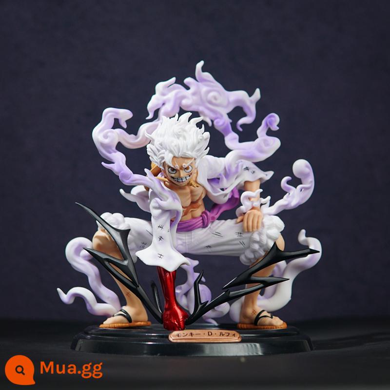 One Piece Tay Model Luffy Zoro Acero Sanji Doll Full Set Anime Món Quà Sinh Nhật Vật Trang Trí Búp Bê - Nika Luffy trong tư thế ngồi xổm/cao khoảng 20cm