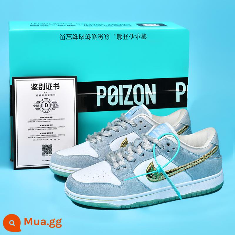 Putian Authentic aj1 low-top bồ hóng chính thức cửa hàng hàng đầu trang web chính thức aj giày nam giày thể thao nữ Putian cổ thấp - dunk Frozen [Miễn phí! Bộ ba hộp độc dược]