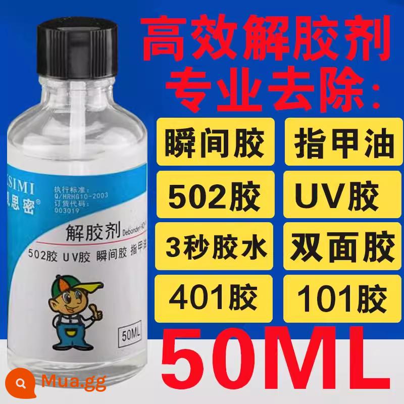 Chất tẩy keo Kesmi 502 chất làm sạch acetone chất hòa tan đa chức năng mạnh mẽ và hiệu quả để loại bỏ màn hình điện thoại di động, quần áo, đồ nội thất, chất tẩy rửa, tháo keo ngay lập tức, làm móng 101, nước tẩy keo - Chất hòa tan keo 502