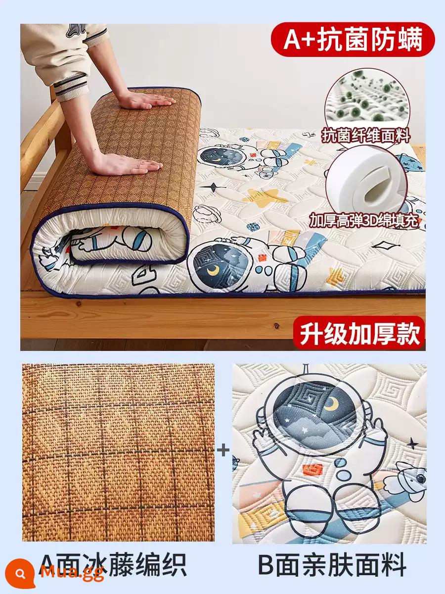 Nệm cao su đệm ký túc xá sinh viên giường đơn nệm chiếu tatami xốp cho thuê thảm đặc biệt đệm ngủ - Nệm phi hành gia = 4,5cm (Mẫu dày A+kháng khuẩn và chống mạt 3D) có thể được sử dụng ở cả hai mặt