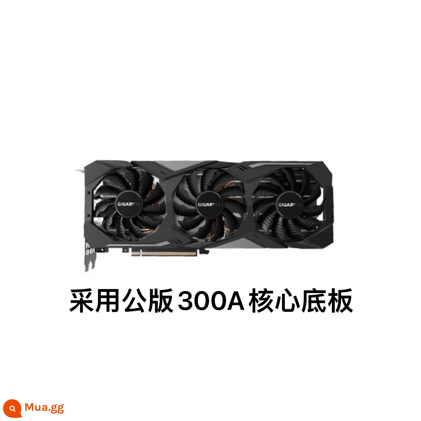 RTX2080TI22G Magic sửa đổi card đồ họa lõi 300A AI mô hình giả kim thuật học sâu thiết kế kết xuất kiệt tác 3A - Quạt ba Gigabyte Magic Eagle 2080TI