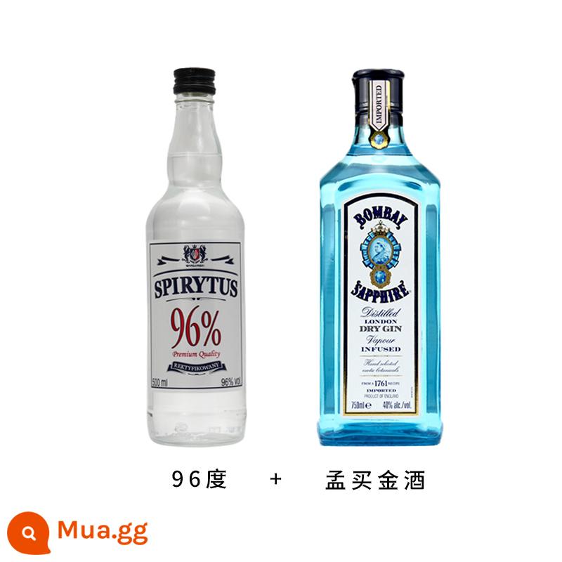 Pamus Water of Life Vodka 96% Fire Spirits Bird Cocktail Base Rượu Rượu Ba Lan - 96 độ + Bombay Sapphire