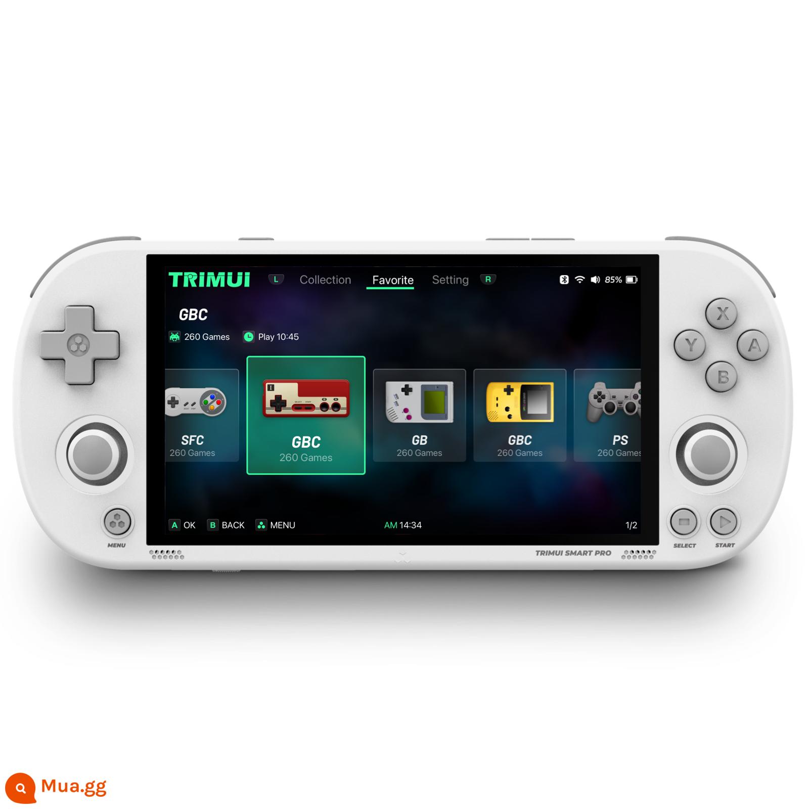 TRIMUI SMART PRO retro máy chơi game cầm tay mã nguồn mở Nỗi nhớ tuổi thơ PSP máy chơi game cầm tay NDS - Phiên bản không có thẻ trắng và không có trò chơi - được người chơi chuyên nghiệp khuyên dùng [túi lưu trữ miễn phí + phim cường lực + đầu đọc thẻ] Giao hàng miễn phí với SF Express