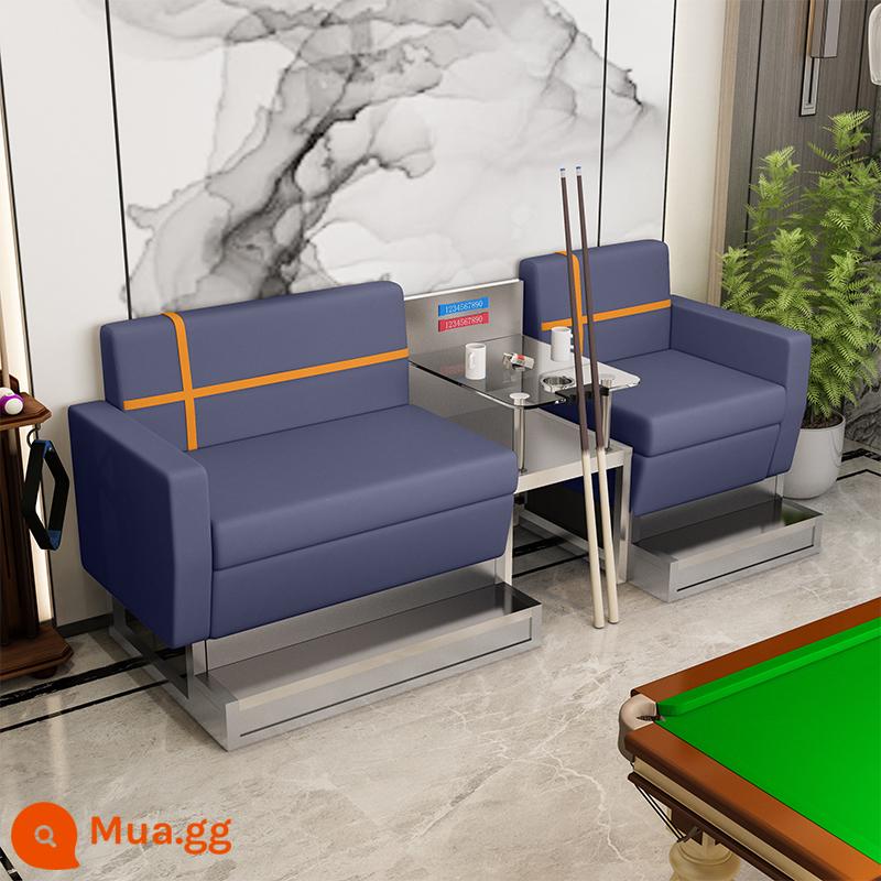 Ghế xem bóng,ghế sofa bi-a,ghế xem bóng,phòng chơi bi-a,ghế xem bóng,ghế sofa đặc biệt phòng bi-a,ghế sofa phòng bi-a - Số 4 Cross Style Ba Người [Màu sắc có thể được tùy chỉnh]