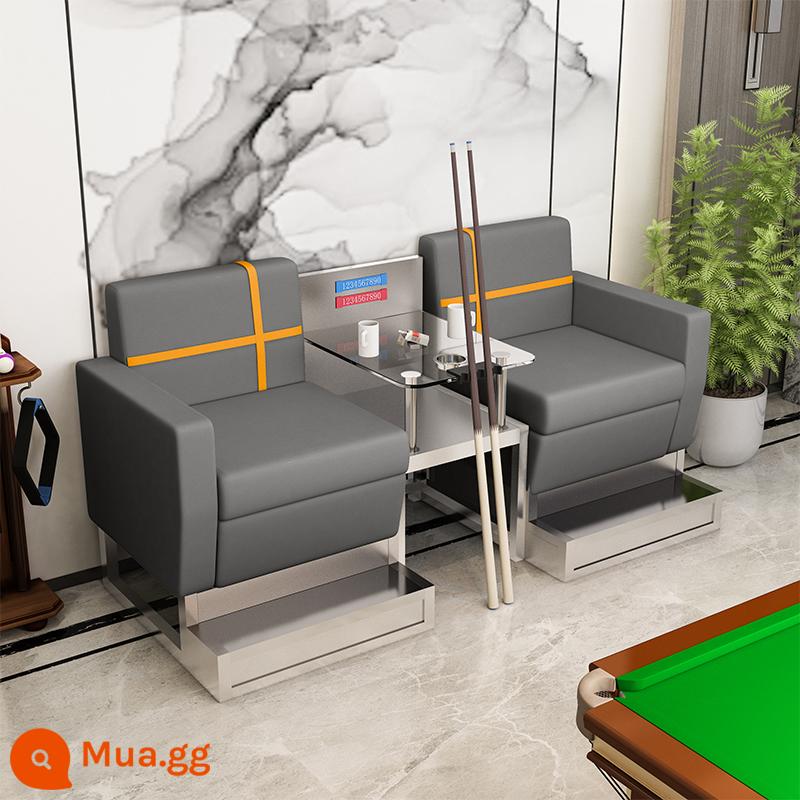 Ghế xem bóng,ghế sofa bi-a,ghế xem bóng,phòng chơi bi-a,ghế xem bóng,ghế sofa đặc biệt phòng bi-a,ghế sofa phòng bi-a - Kiểu chữ thập số 4 đôi [màu sắc có thể tùy chỉnh]