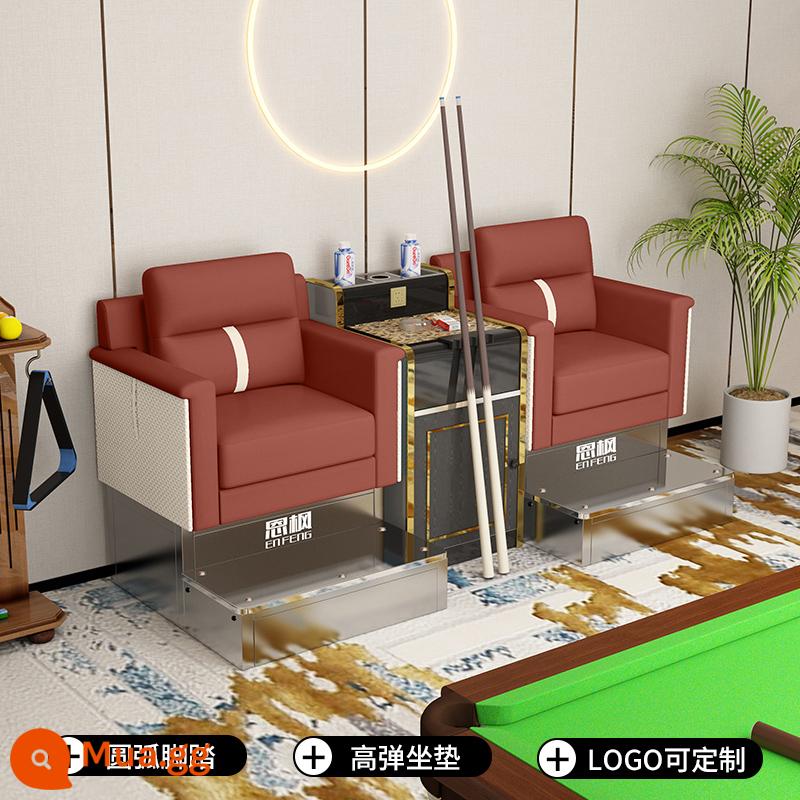 Ghế xem bóng,ghế sofa bi-a,ghế xem bóng,phòng chơi bi-a,ghế xem bóng,ghế sofa đặc biệt phòng bi-a,ghế sofa phòng bi-a - Mẫu độc quyền của EF có hai màu nâu và trắng