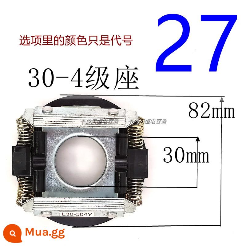 Động cơ một pha L1719302/4L25302/4L19304 đĩa bạc vonfram cho giá đỡ đĩa công tắc ly tâm động cơ bên trong và bên ngoài - Ghế tốc độ thấp L30-4 màu vàng chanh