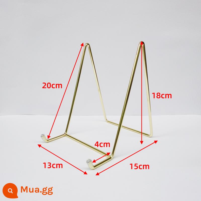 Giá đỡ huy chương để bàn, khung khung tranh, khung đỡ sau ảnh, khung tranh, bàn trưng bày ảnh - B vàng