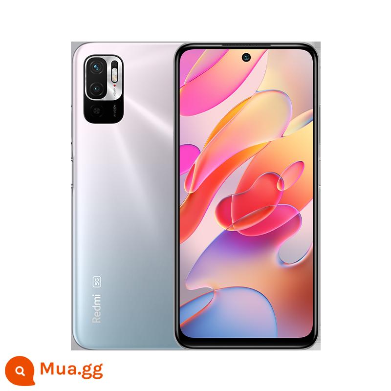 Giao hàng cùng ngày + quà tặng miễn phí Điện thoại di động Xiaomi Redmi Note10 8+256GB 5G đầy đủ Netcom camera thông minh chơi game điện thoại di động Xiaomi chính thức hàng đầu trang web chính thức cửa hàng Redmi10Pro chính hãng - Bóng trăng bạc-Note10