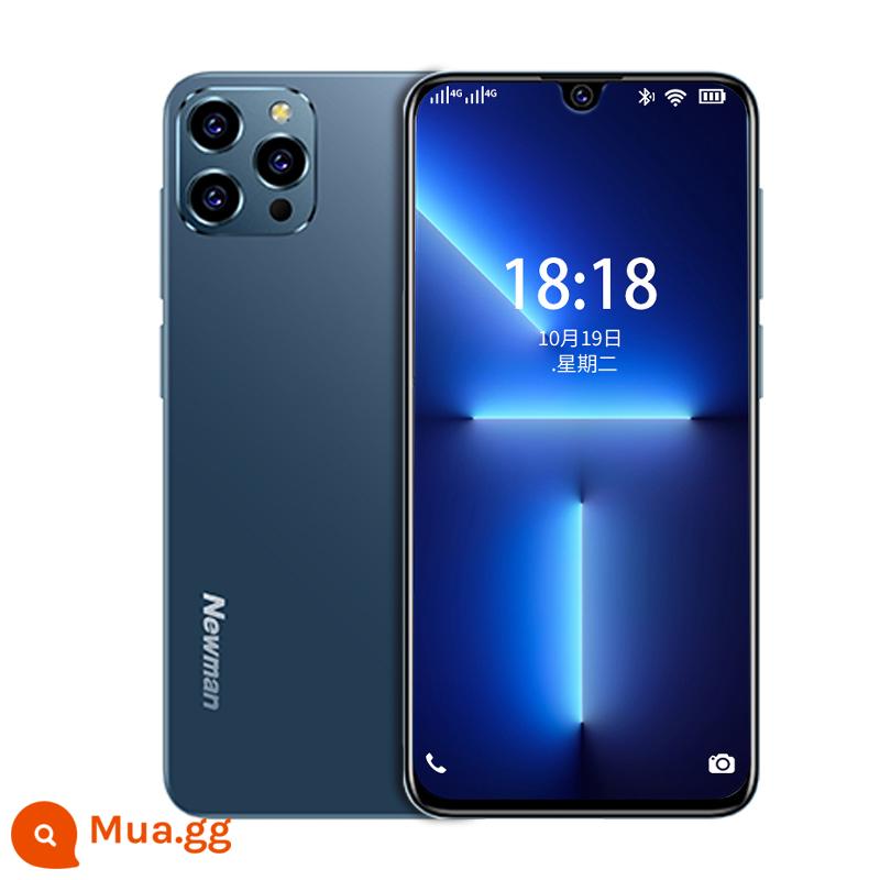 Newman X13PRO đầy đủ Netcom 4G giá sinh viên giá rẻ 100 nhân dân tệ máy người cao tuổi điện thoại thông minh hàng đầu chính hãng cửa hàng trò chơi Android chính hãng màn hình giọt nước thẻ kép dự phòng kép máy dự phòng điện thoại di động người cao tuổi - màu xanh uy tín