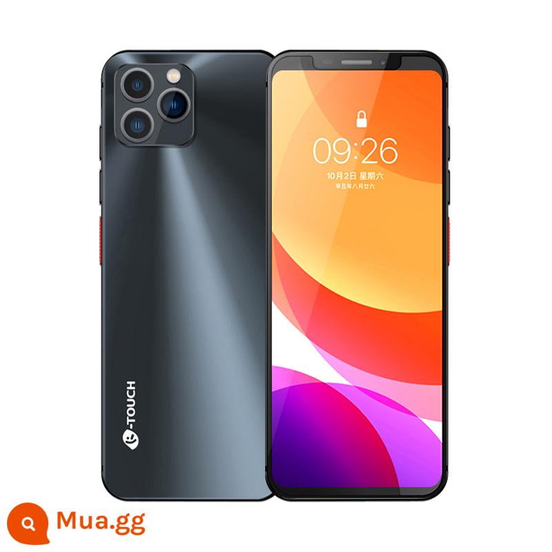 ktouch Tianyu i13 điện thoại thông minh mini 4G đầy đủ Netcom máy thẻ nhỏ 4,5 inch phiên bản mini cực nhỏ màn hình nhỏ kích thước nhỏ toàn màn hình bỏ túi học sinh thu nhỏ điện thoại di động của trẻ em - bóng đen