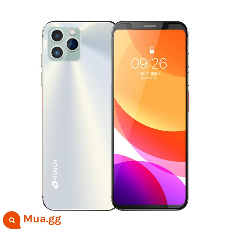 ktouch Tianyu i13 điện thoại thông minh mini 4G đầy đủ Netcom máy thẻ nhỏ 4,5 inch phiên bản mini cực nhỏ màn hình nhỏ kích thước nhỏ toàn màn hình bỏ túi học sinh thu nhỏ điện thoại di động của trẻ em - sương trắng buổi sáng