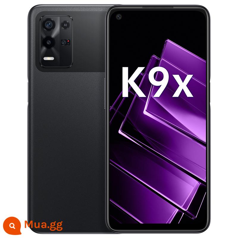 [Giao hàng miễn phí SF] Camera thông minh OPPO K9x 5G Full Netcom Điện thoại di động Kích thước 810 Tuổi thọ pin siêu dài Bùng nổ Trò chơi dành cho sinh viên mới Trang web chính thức của Flagship Store #k9s k10x # - Chiến binh Obsidian