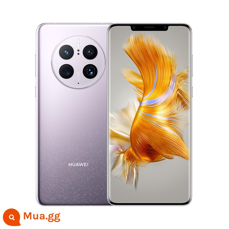 [Đơn đặt hàng được phép đăng] Điện thoại di động HUAWEI/Huawei Mate50Pro Cửa hàng hàng đầu chính thức của Huawei Hongmeng 3.0 điện thoại di động hàng đầu mới mate50 Pro thả trực tiếp vào điện thoại di động Huawei - Streamer tím (kính Côn Lôn)