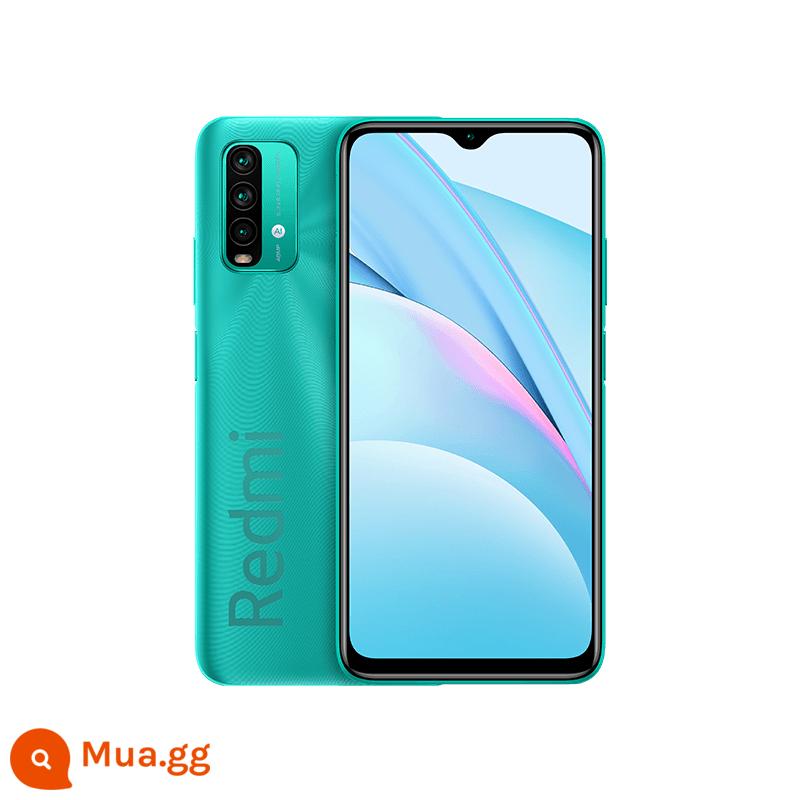 Redmi/Redmi Note9 Dung lượng pin lớn 4G 48 triệu pixel điện thoại thông minh dự phòng chính hãng hoàn toàn mới thông minh dành cho người già và học sinh - Màu xanh sương mù