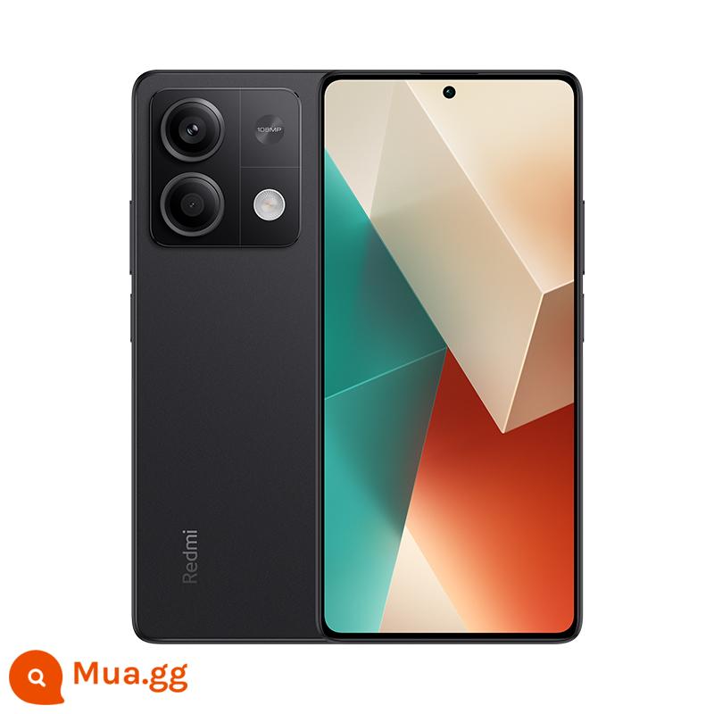 [Trả góp 24 lần với bảo hiểm vỡ màn hình miễn phí] Điện thoại di động mới Xiaomi Redmi Note 13 5G dòng Xiaomi Redmi note13 chính thức được xác thực chính thức từ cửa hàng hàng đầu chính thức Redmi note - nửa đêm đen