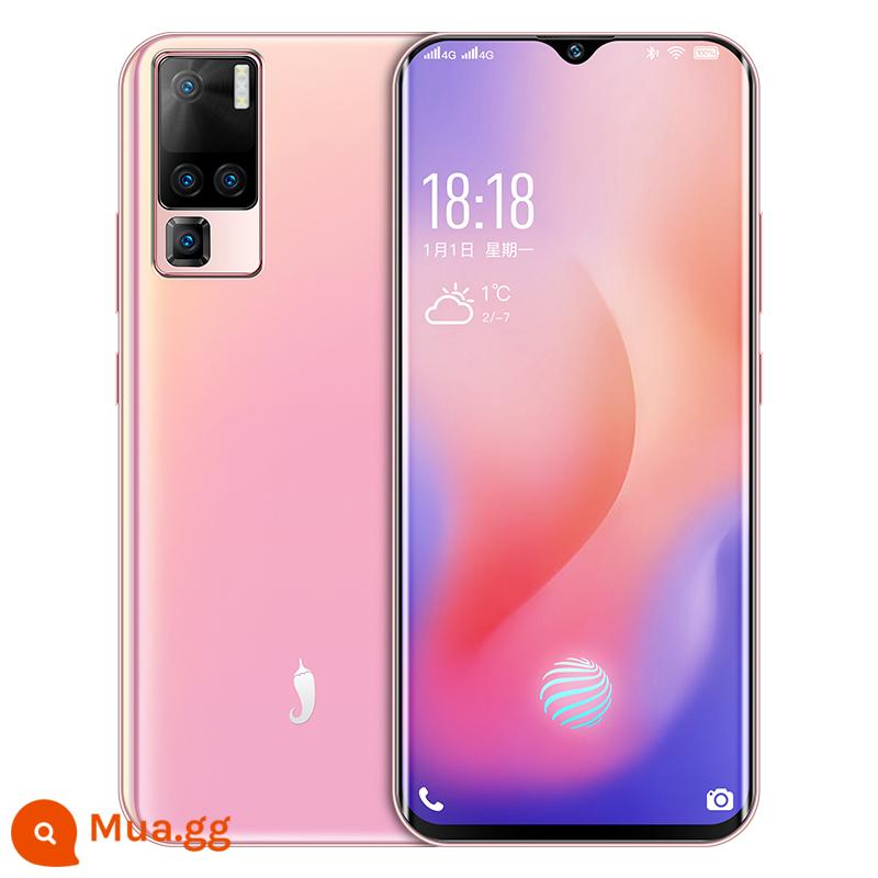 Pepper mới thông minh đầy đủ mạng Netcom 4G octa-core 8G chạy bộ nhớ 128G nam nữ sinh viên người già sao lưu điện thoại thông minh Android WeChat tám mặt mở vân tay máy giá rẻ ngàn tệ - quả anh đào