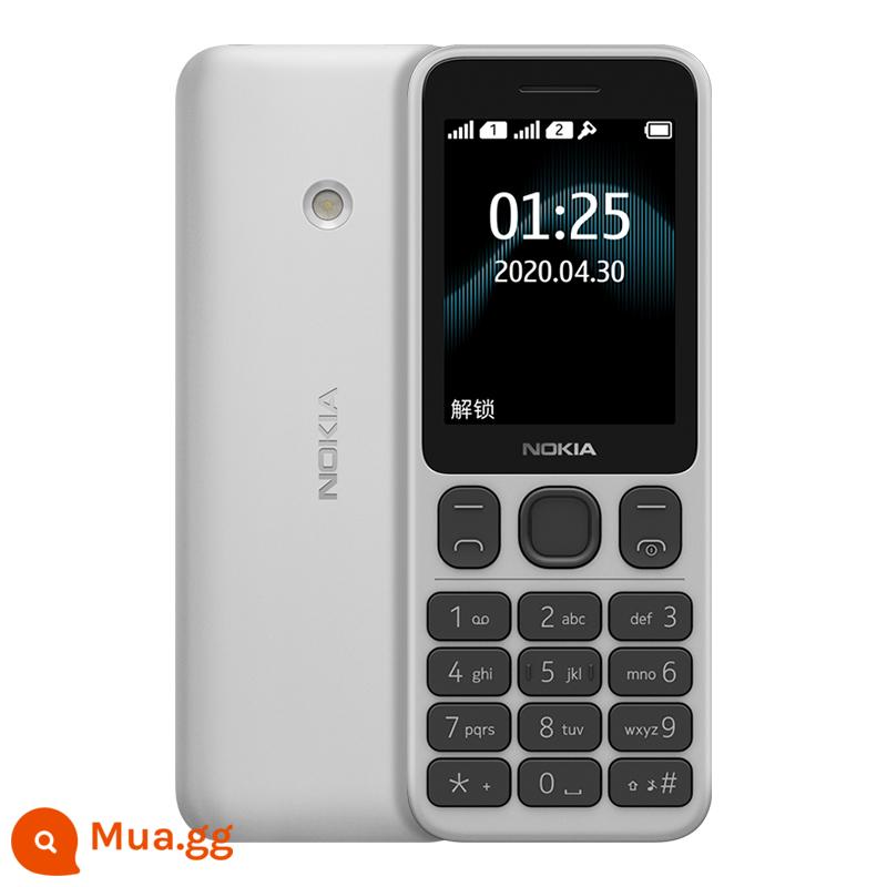 [Bán hàng trực tiếp chính thức] Nokia/NOKIA125 điện thoại di động học sinh cao tuổi dự phòng điện thoại di động dự phòng siêu dài trường trung học cơ sở thẻ kép chế độ chờ kép nút chức năng máy cửa hàng chính thức - xám