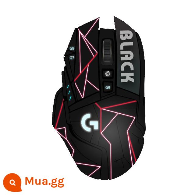 Logitech G502 Miếng dán 502hero Miếng dán chuột có dây Phiên bản không dây Creator Frosted Film All Inclusive - phiên bản có dây của anh hùng đen