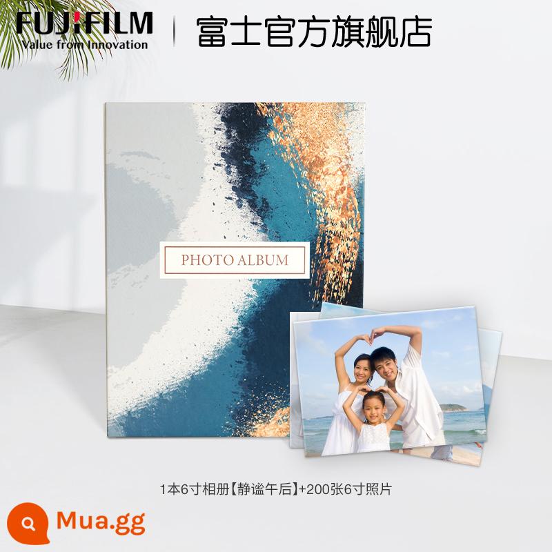 Fuji Xả Xả Ảnh In Pha Rửa Ảnh Bộ Rửa Ảnh Di Động 6 inch kèm Album Sự phát triển của em bé - Chiều Yên Tĩnh (Bộ Album Ảnh 200)