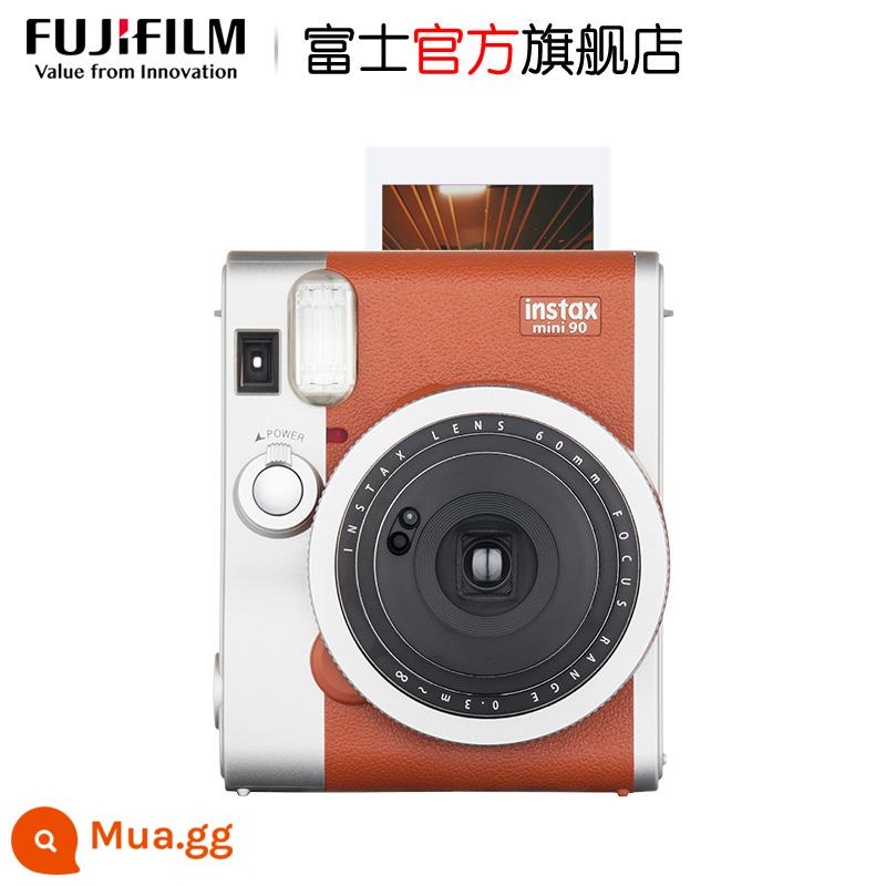 Fujifilm/Fuji instax mini90 chụp ảnh một lần đứng lên máy ảnh mini 90 mini90 - nâu