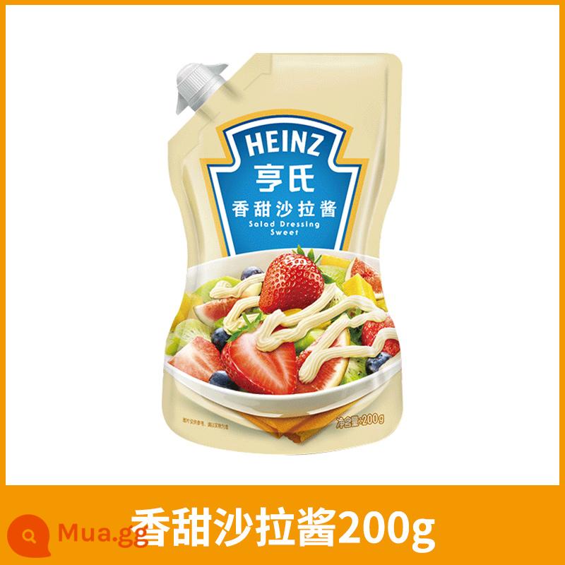 Heinz Nghìn Đảo Salad Dressing Sweet Sushi Thịt Xỉa Bánh Mì Hamburger Sandwich Hộ Gia Đình Đặc Biệt Túi Bao Bì Nhỏ - Sốt salad ngọt 200g*1 túi