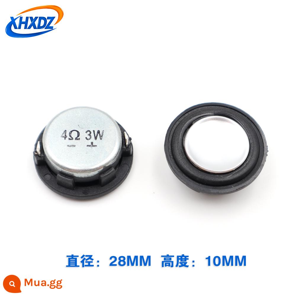 Loa bluetooth tần số đầy đủ 28MM loa 4 ohm 3W 8 ohm 2 watt loa vuông tròn Loa trầm bên PU - Vòng 28MM-4 Euro 3W