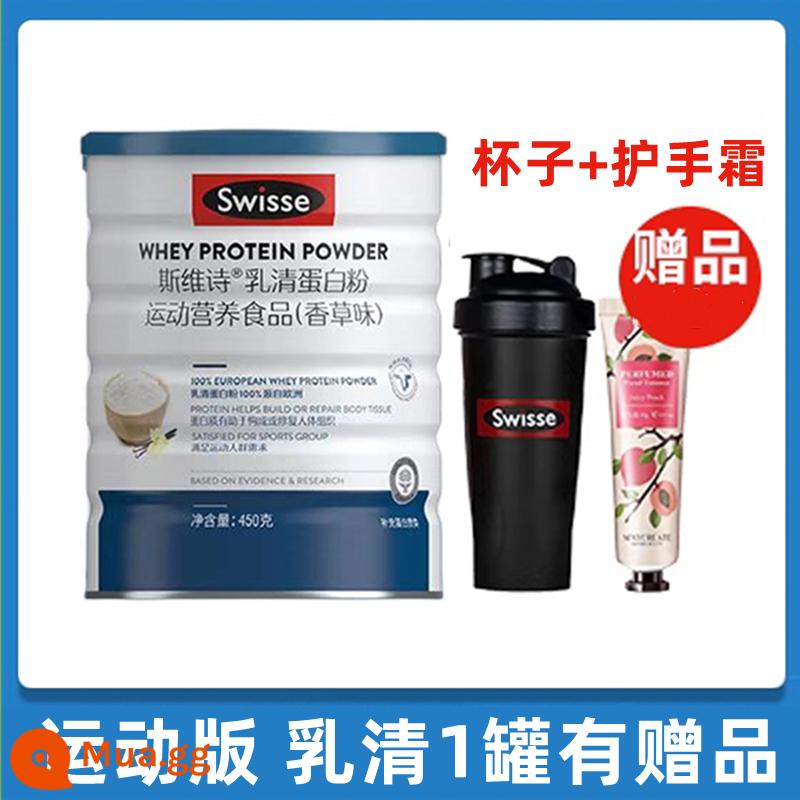 Bột whey protein nguyên chất Swisse thể hình tăng cơ tăng cân bột protein miễn dịch bột protein cho bà bầu trung niên và cao tuổi - trời xanh